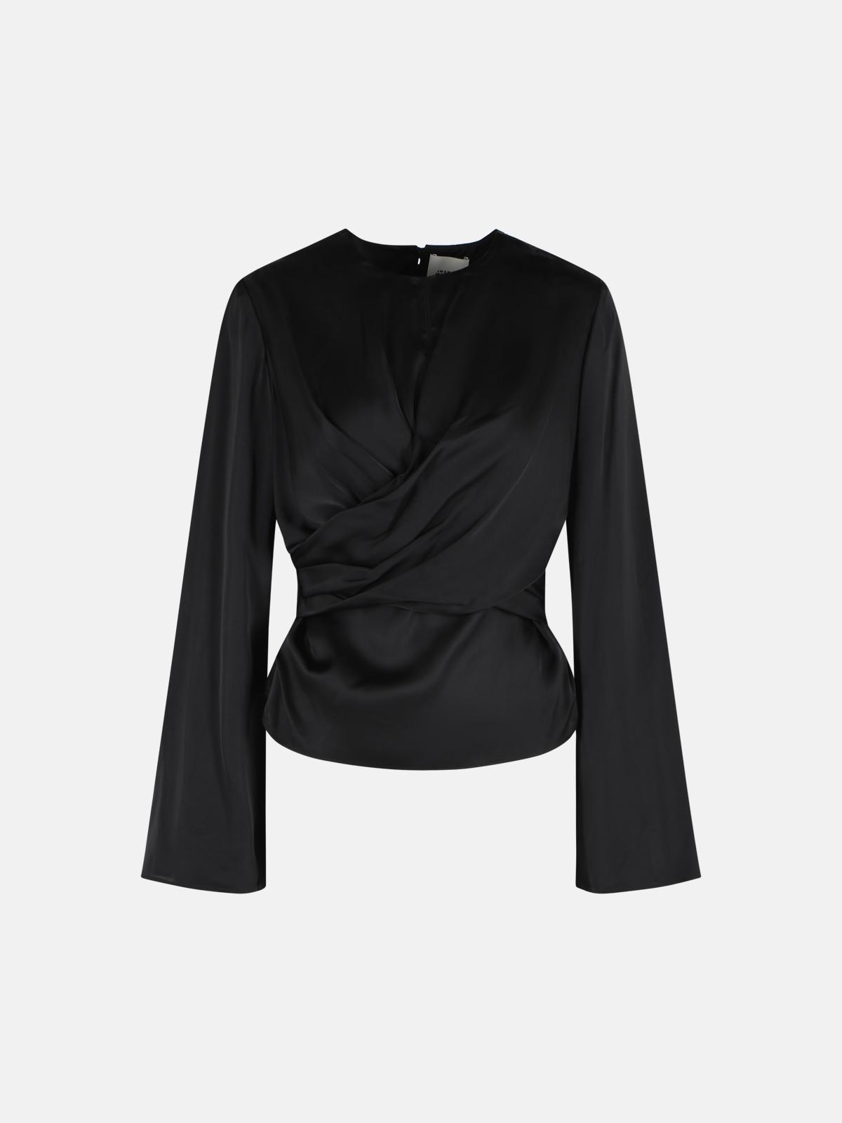 Isabel Marant 'neame' Black Viscose Blouse