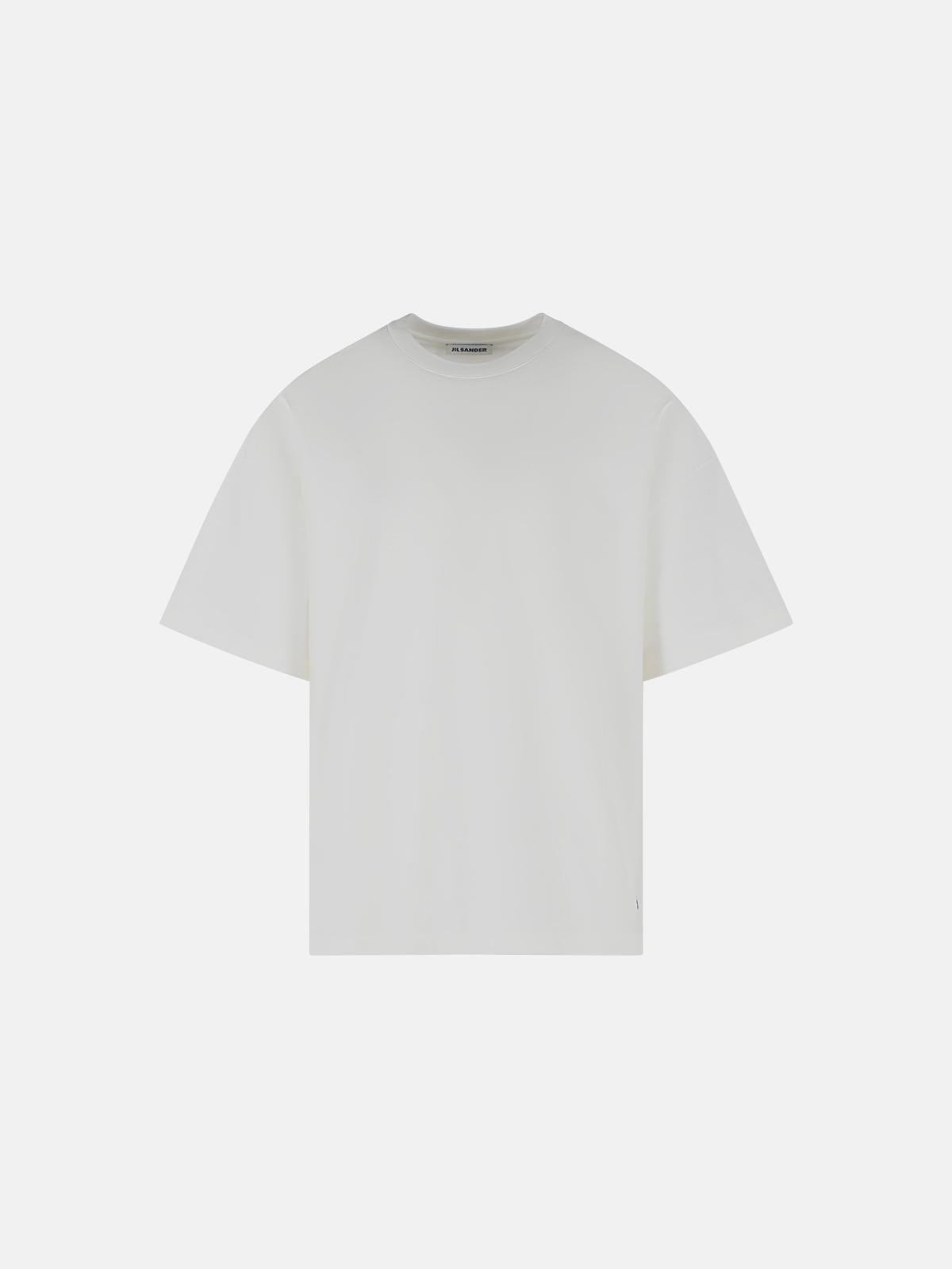 JIL SANDER Black Cotton T-Shirt