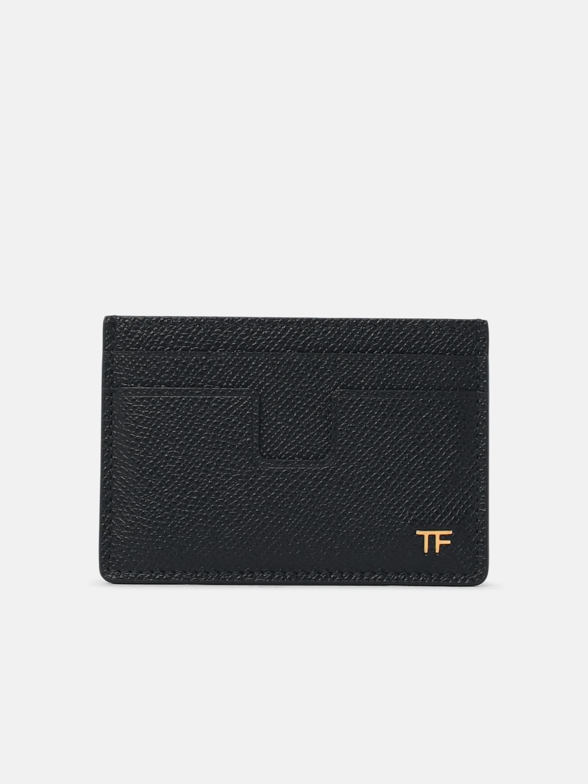 TOM FORD Black Leather Cardholder
