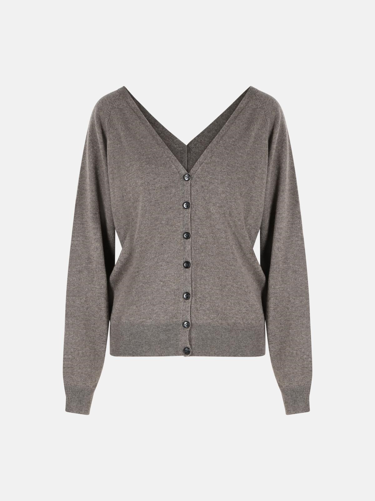 Lisa Yang 'jiani' Cardigan In Beige Truffle Cashmere In Sand