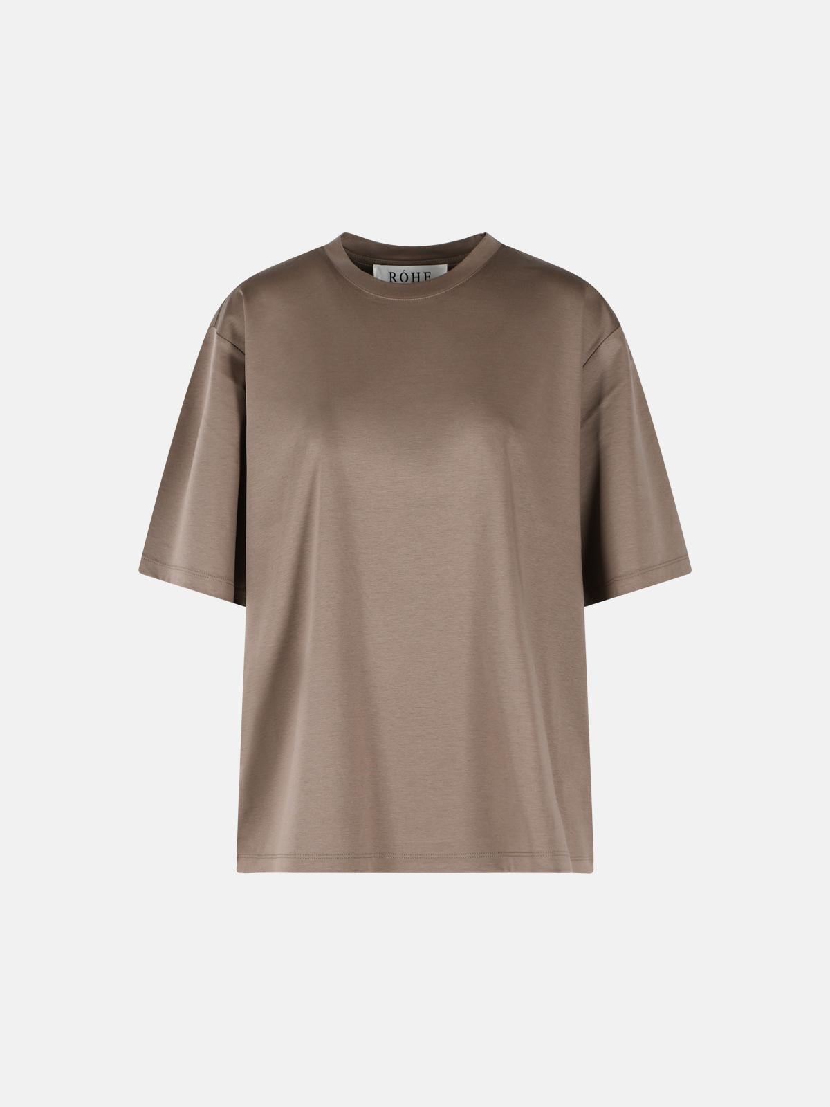 Rohe Brown Cotton T-shirt