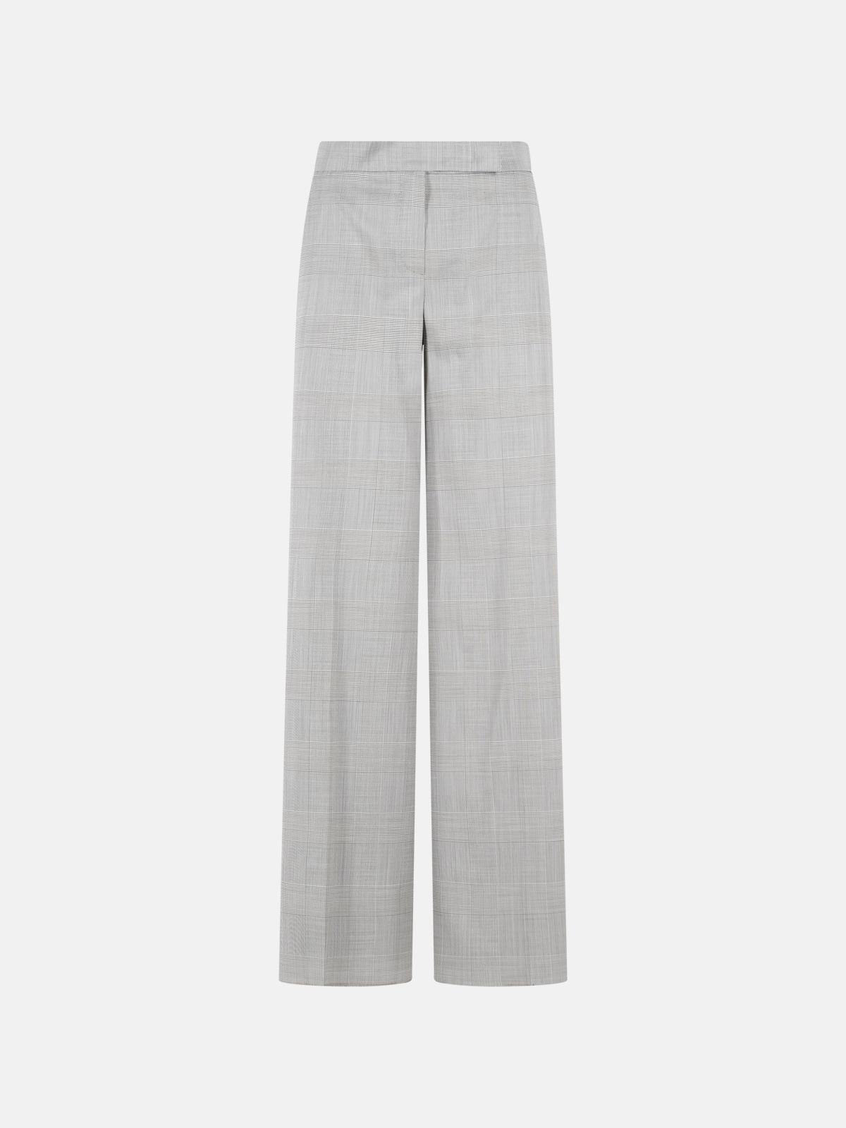 MAX MARA 'Netto' Olive Green Prince Of Wales Wool Pants　MAX MARA 'Netto' オリーブグリーン プリンス オブ ウェールズ ウール パンツ MAX
