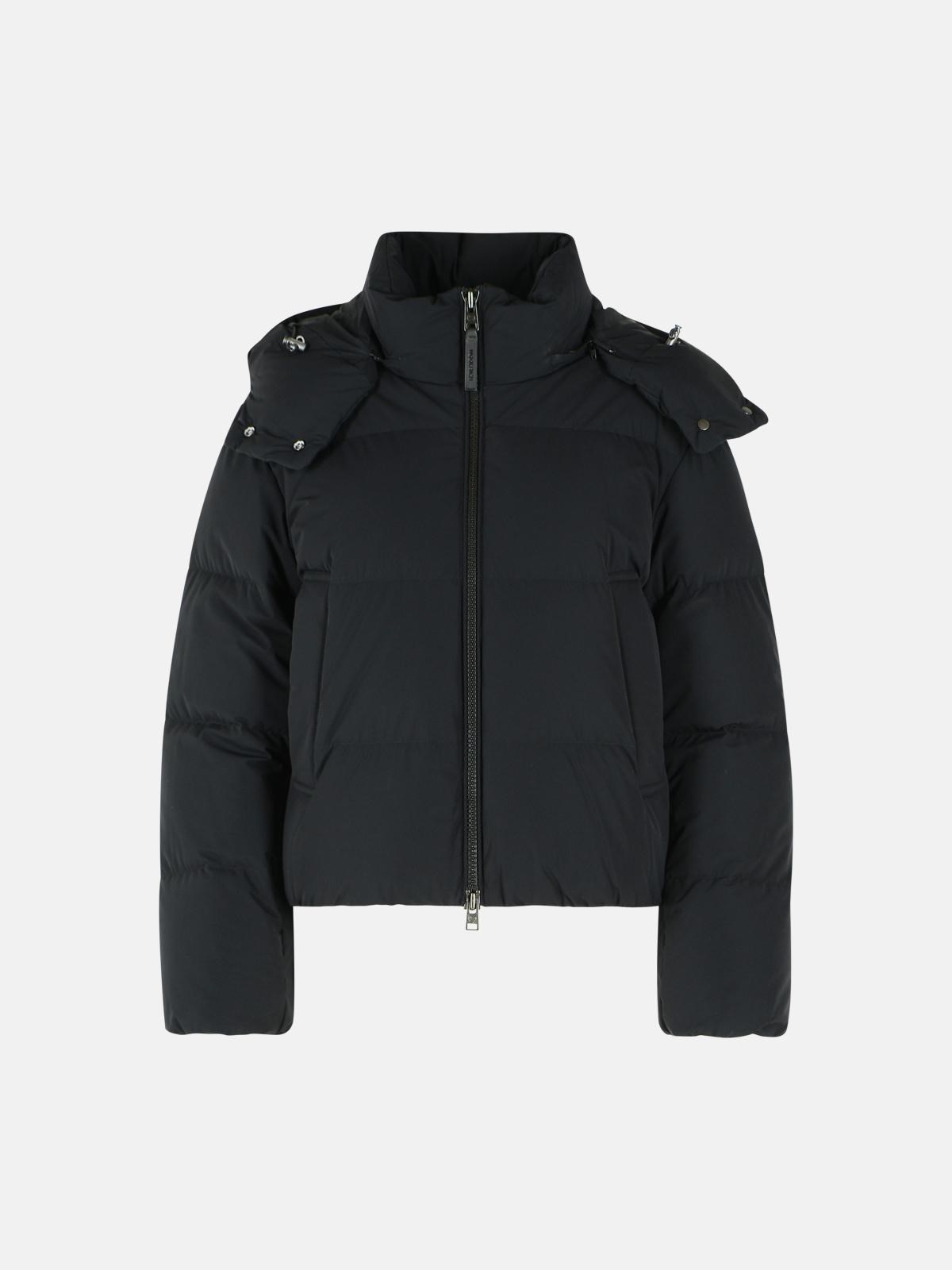 Woolrich 'madison' Black Polyamide Blend Down Jacket