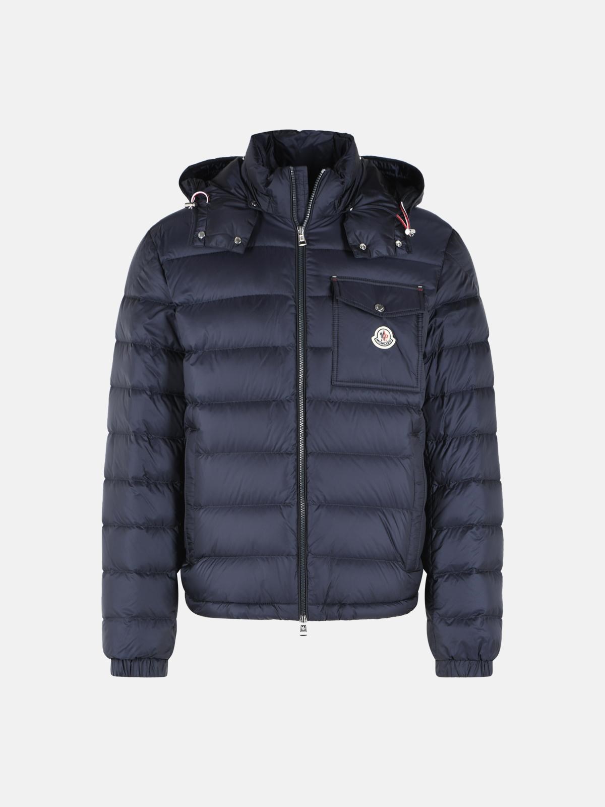 MONCLER 'Verith' Blue Polyamide Down Jacket