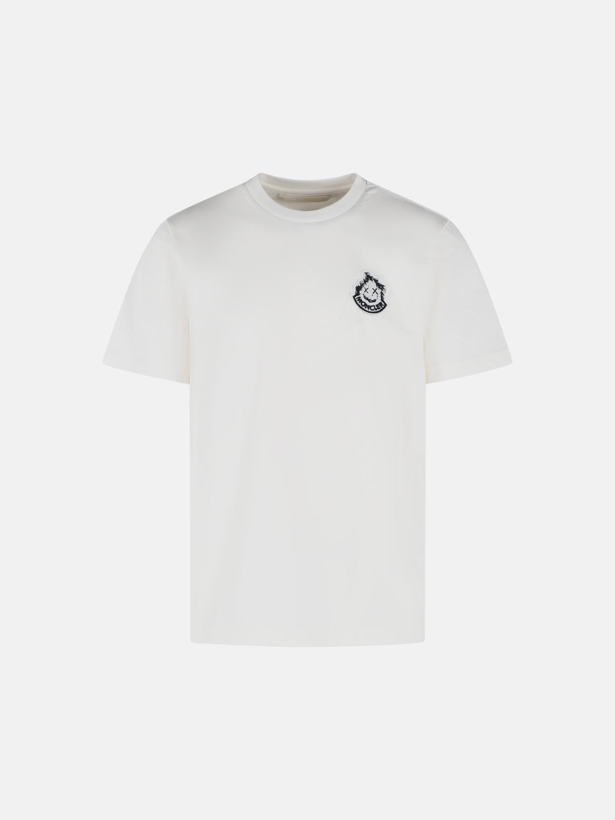 Moncler White Cotton T-shirt