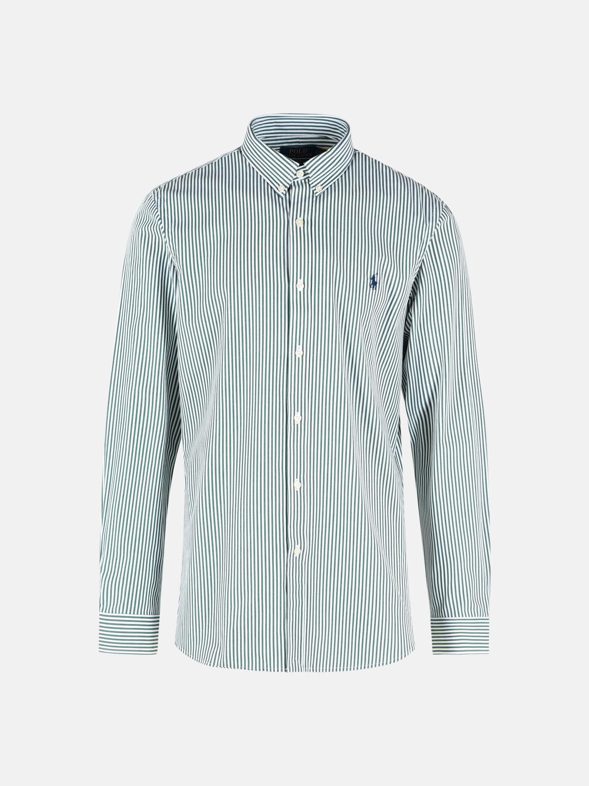 POLO RALPH LAUREN Green Cotton Shirt