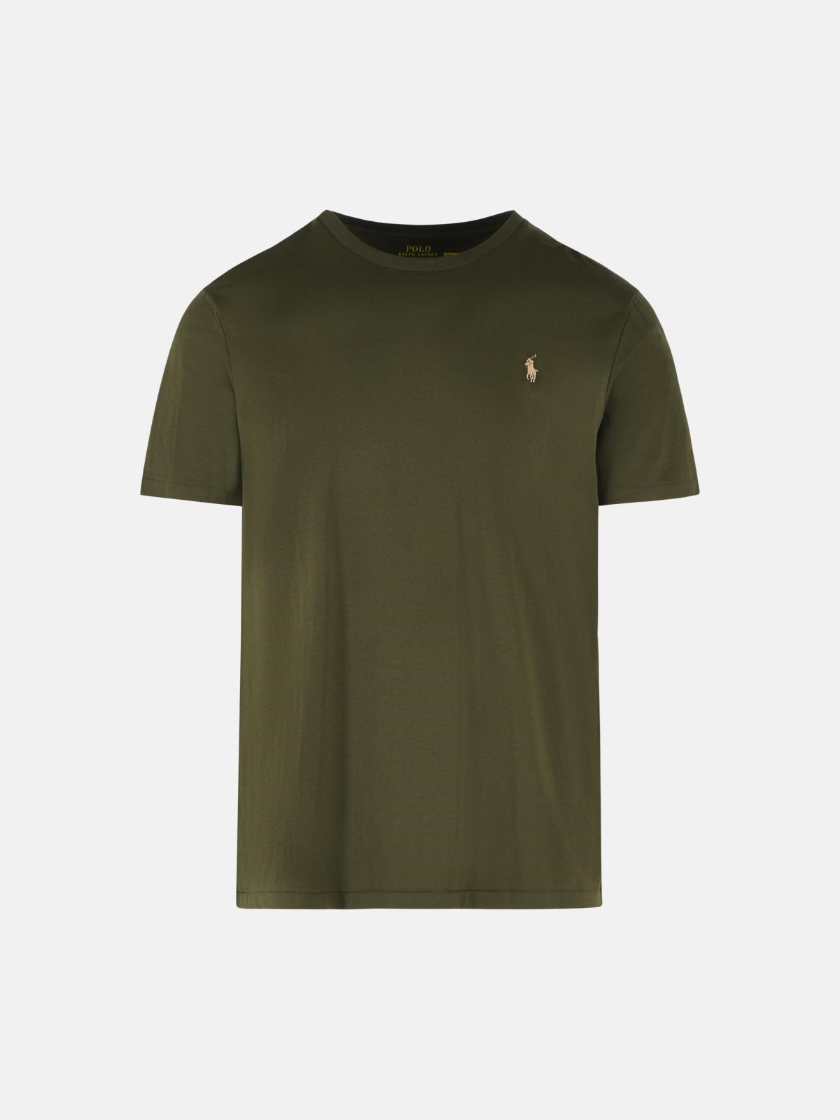 Polo Ralph Lauren Green Cotton T-shirt