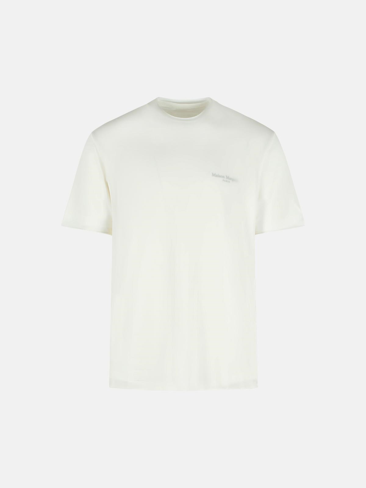 MAISON MARGIELA 'Fusion' White Cupro T-Shirt