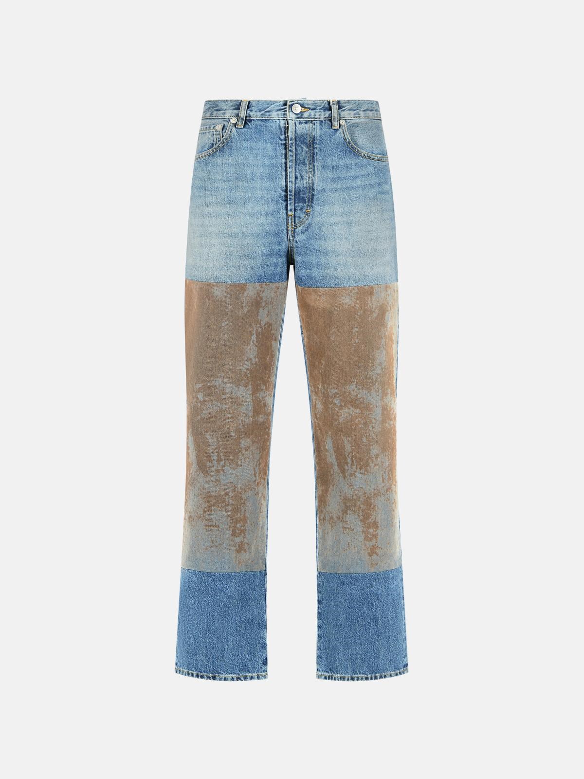 MAISON MARGIELA Blue Cotton Jeans