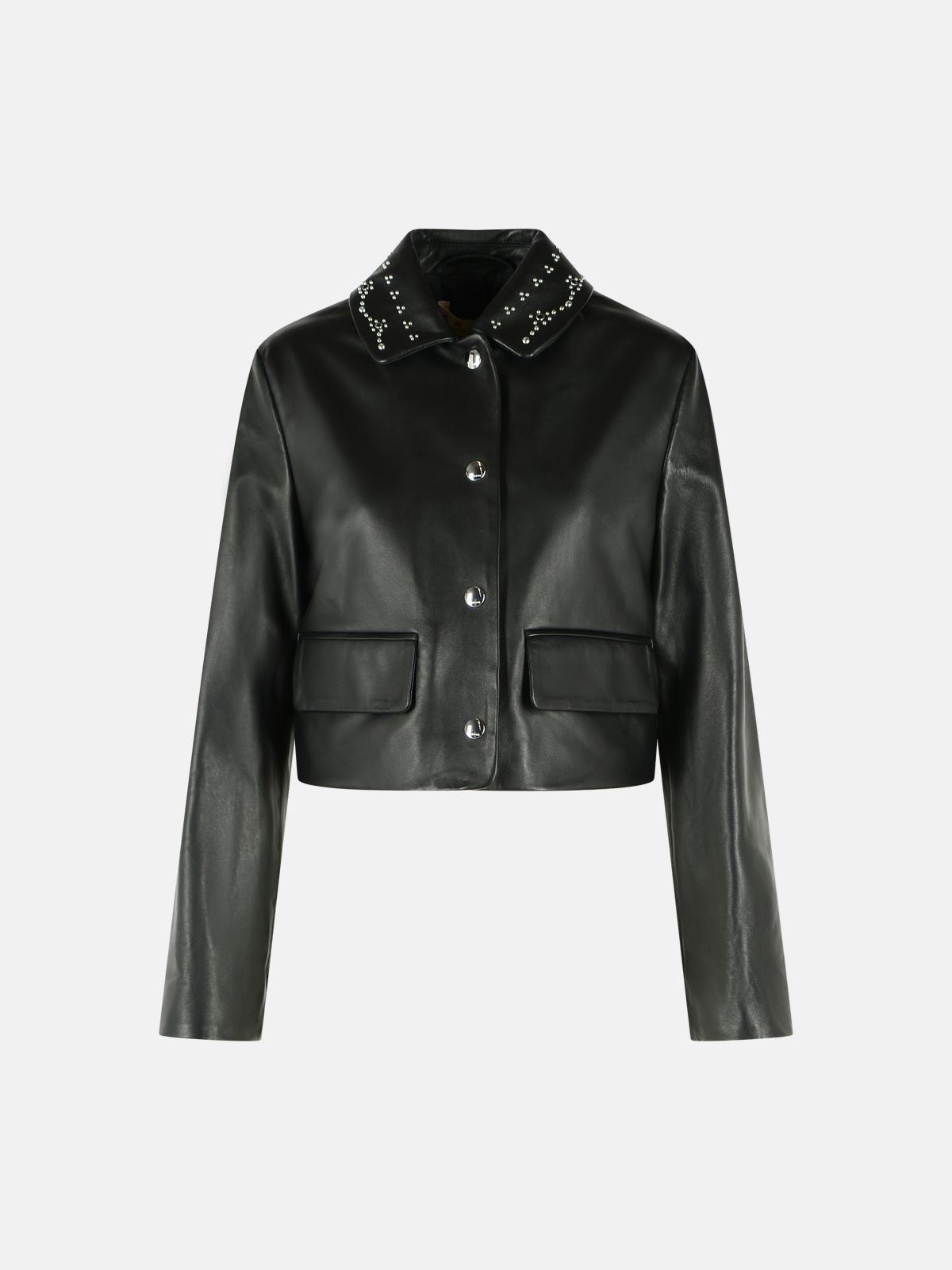 MARNI Black Nappa Leather Jacket