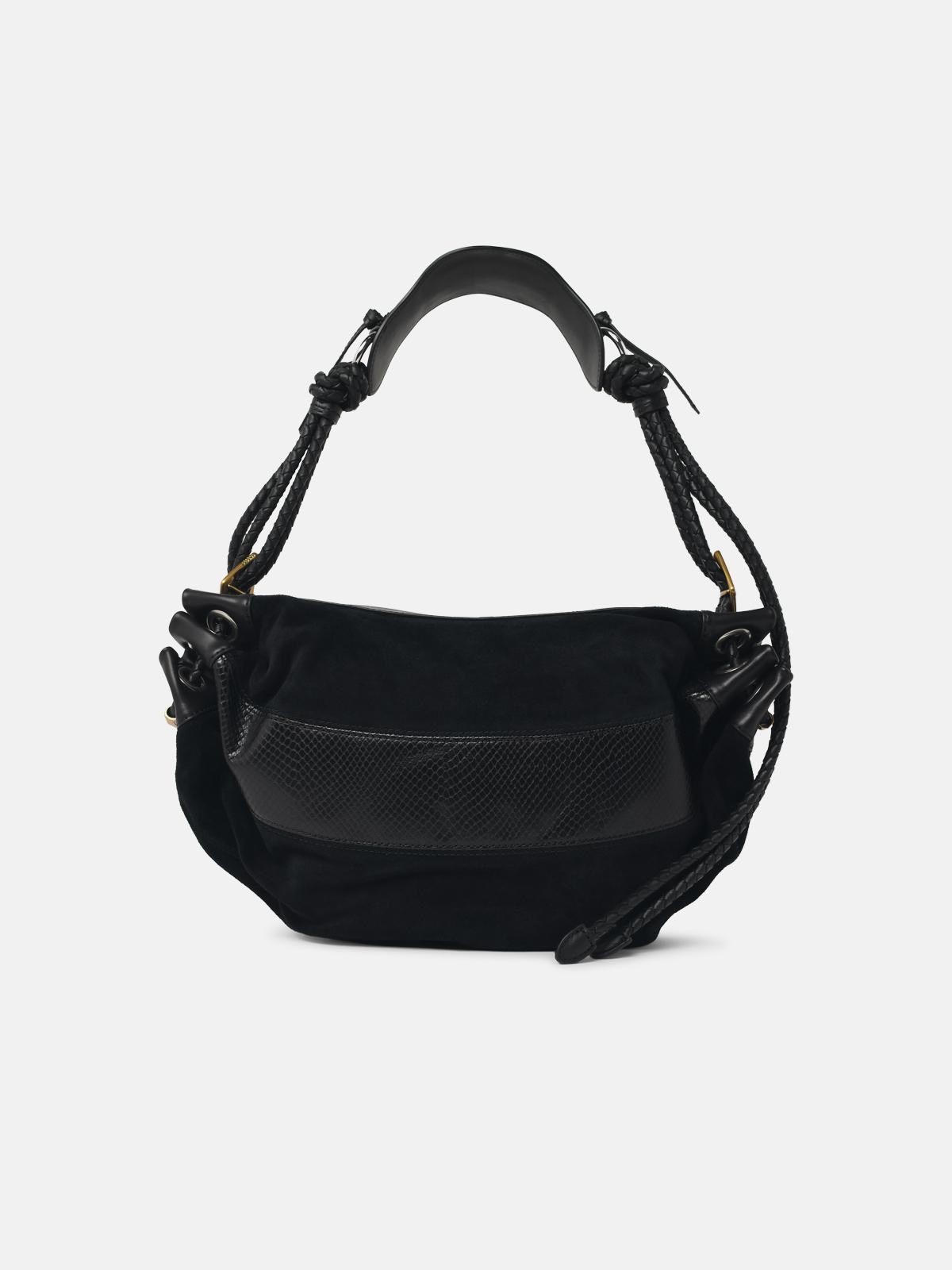 ISABEL MARANT Medium 'Maia' Black Leather Bag